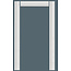 Grand Decor Wall moulding / door surround D491 (95 x 21 mm), polyurethane, length 200 cm