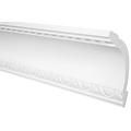 Grand Decor Kroonlijst C746  (108 x 137 mm), polyurethaan, lengte 2 m