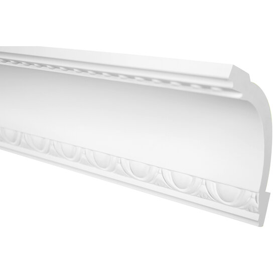 Grand Decor Kroonlijst C746  (108 x 137 mm), polyurethaan, lengte 2 m