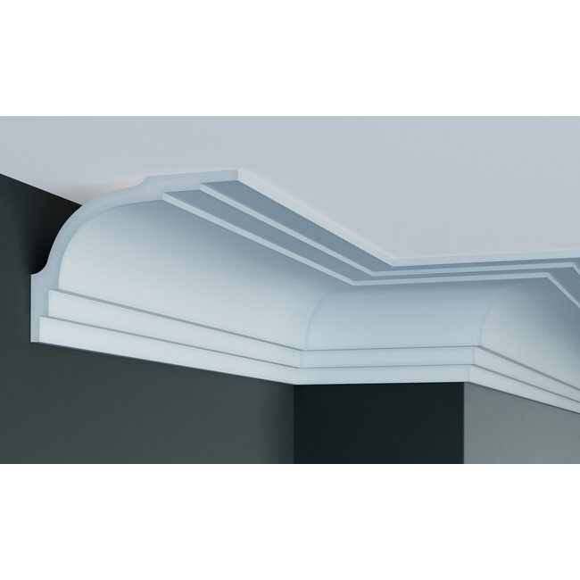 Grand Decor Cornice P880 (170 x 120 mm), polyurethane, length 2 m