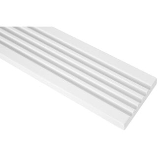 Grand Decor Platte plint CR779 (76 x 20 mm) polyurethaan, lengte 2 m