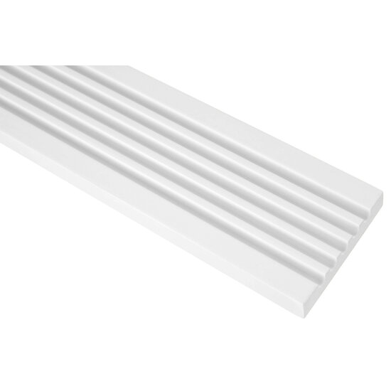 Grand Decor Platte plint CR779 (76 x 20 mm) polyurethaan, lengte 2 m