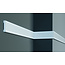 Grand Decor Flat skirting board CR779 (76 x 20 mm), polyurethane, length 2 m