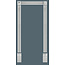 Grand Decor Platte plint CR779 (76 x 20 mm) polyurethaan, lengte 2 m