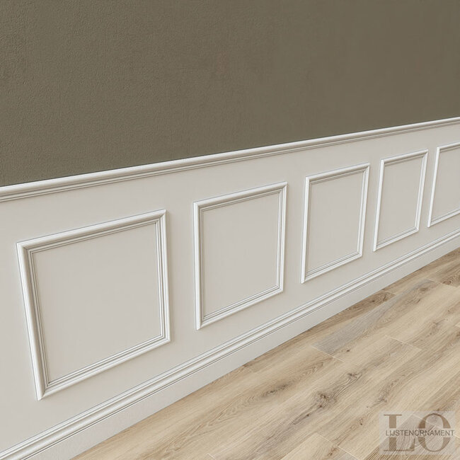 Mardom Decor Skirting board MD325 (41 x 15 mm), HDPS, length 2 m