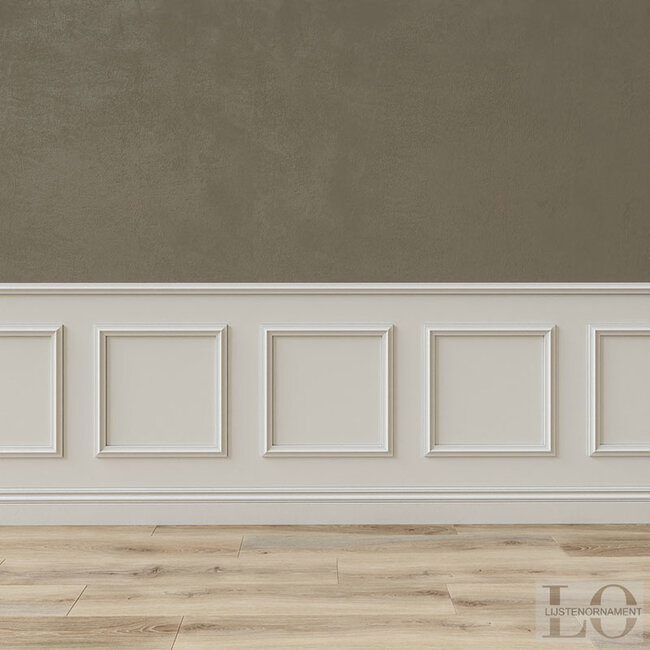 Mardom Decor Plint MD026 (45 x 15 mm), HDPS, lengte 2 m