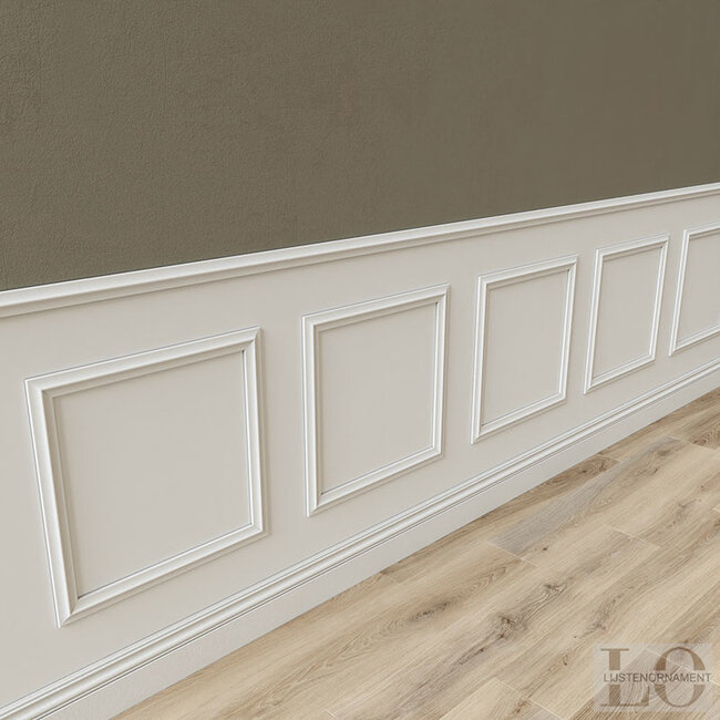 Mardom Decor Plint MD026 (45 x 15 mm), HDPS, lengte 2 m