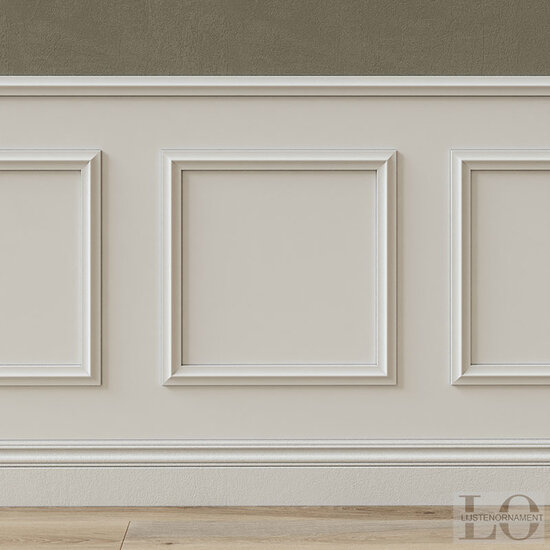 Mardom Decor Plint MD026 (45 x 15 mm), HDPS, lengte 2 m