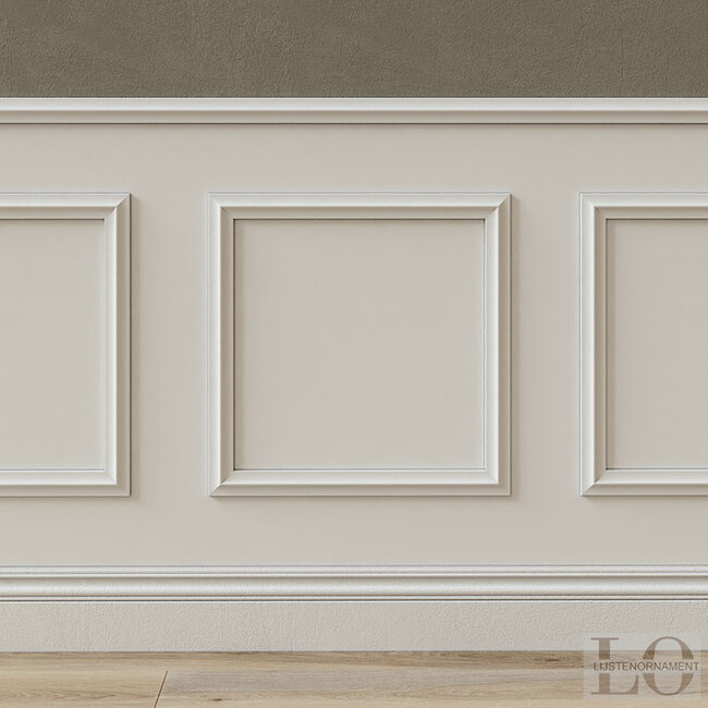 Mardom Decor Plint MD026 (45 x 15 mm), HDPS, lengte 2 m
