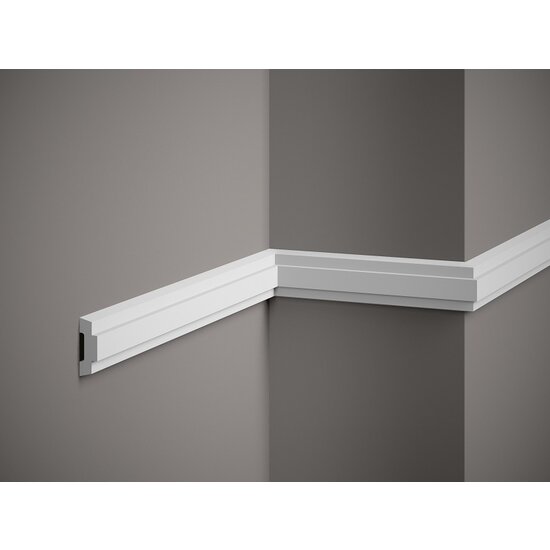 Mardom Decor Plint MD317 (45 x 15 mm), HDPS, lengte 2 m