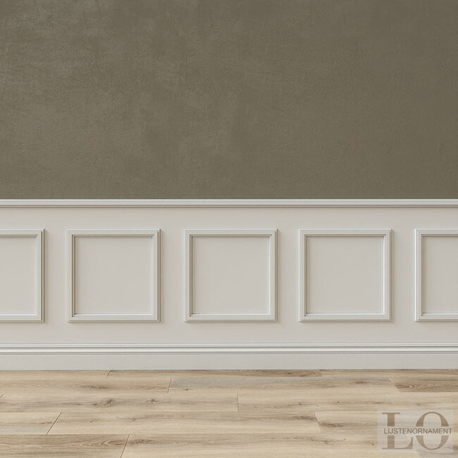 Mardom Decor Plint MD317 (45 x 15 mm), HDPS, lengte 2 m