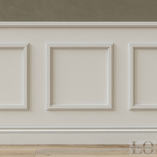 Mardom Decor Plint MD317 (45 x 15 mm), HDPS, lengte 2 m