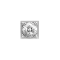 Grand Decor Ornament D490 (9,5 x 9,5 Ñ… 4 cm), polyurethaan