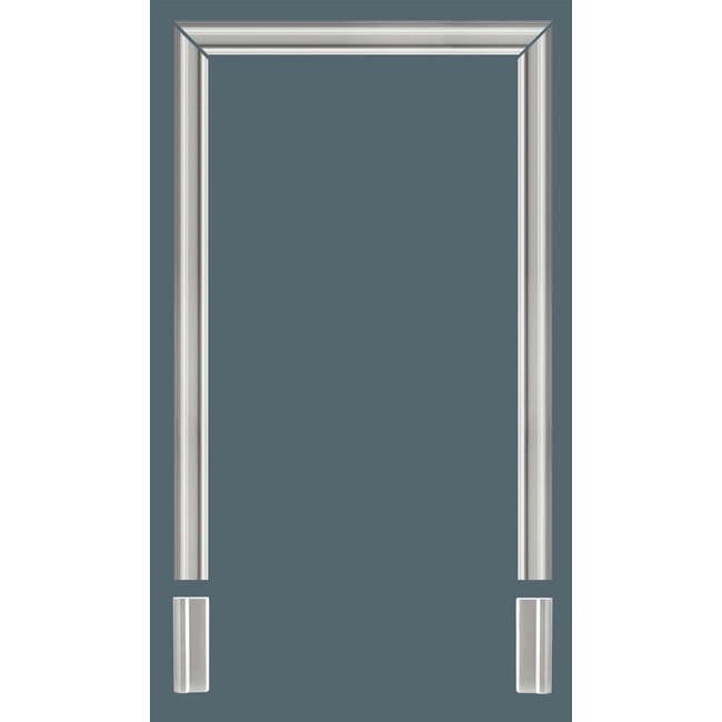Grand Decor Wandlijst / Deuromlijsting D480 (94 x 33 mm) polyurethaan, lengte 200 cm