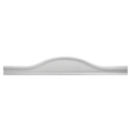 Grand Decor Fronton, gevelornament, kozijn, deuromlijsting D481 (125 x 19,5 Ñ… 3,5 cm), polyurethaan