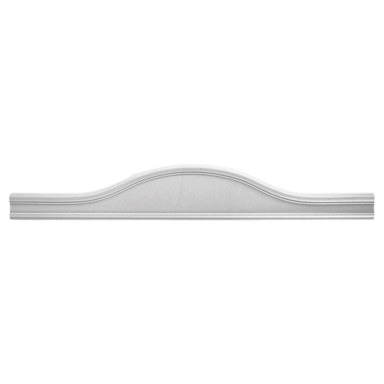 Grand Decor Fronton, gevelornament, kozijn, deuromlijsting D481 (125 x 19,5 Ñ… 3,5 cm), polyurethaan