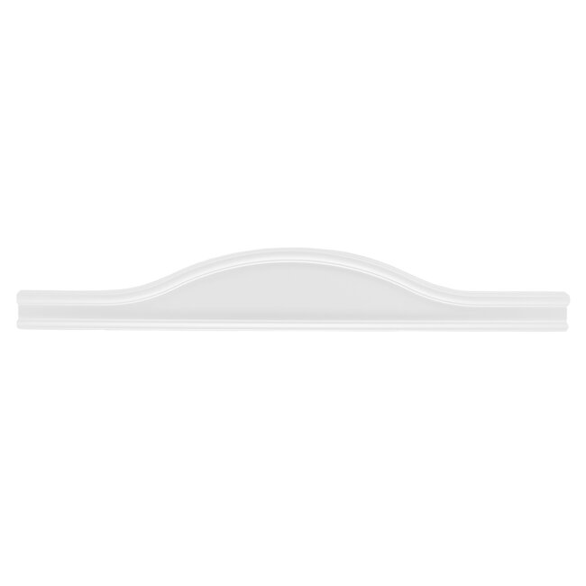 Grand Decor Fronton, gevelornament, kozijn, deuromlijsting D481 (125 x 19,5 Ñ… 3,5 cm), polyurethaan