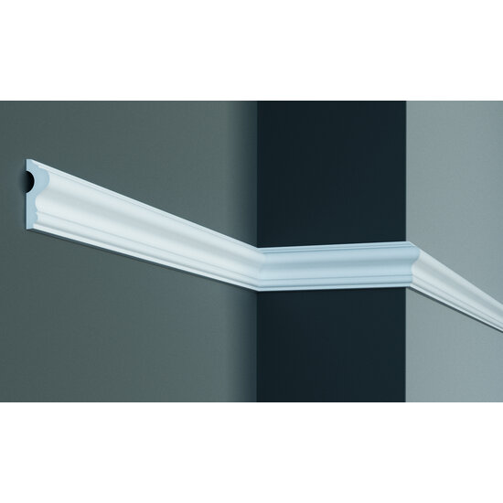 Grand Decor CR889 (62 x 26 mm) polyurethaan, lengte 2 m