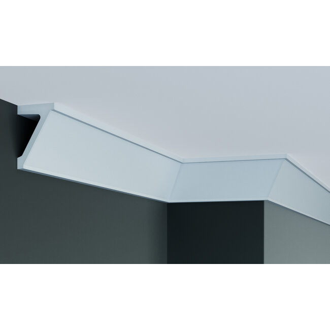 Grand Decor Cornice P881 (85 x 55 mm), polyurethane, length 2 m