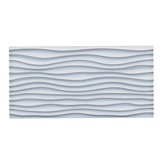 Art Decor 3D WALL PANEL W 341 Wave / Liquid Polyurethaan (120 x 60 x 2.5 cm)