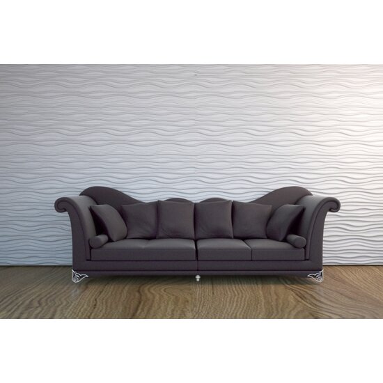 Art Decor 3D WALL PANEL W 341 Wave / Liquid Polyurethaan (120 x 60 x 2.5 cm)