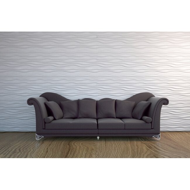 Art Decor 3D WALL PANEL W 341 Wave / Liquid Polyurethaan (120 x 60 x 2.5 cm)