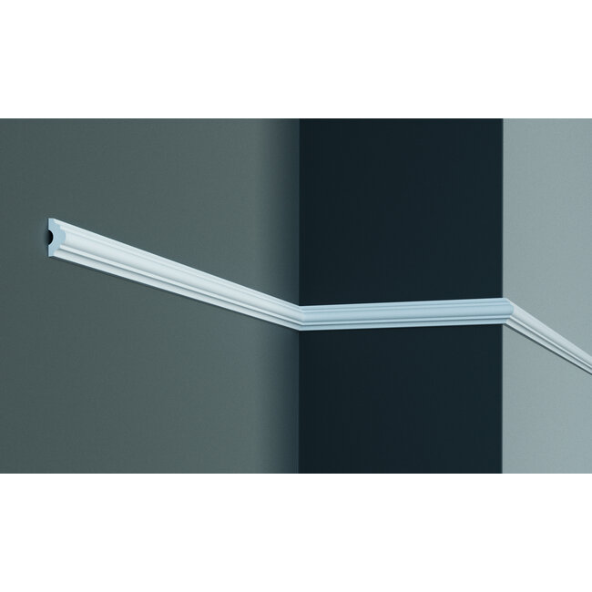 Grand Decor Panel moulding CR727 (24 x 13 mm), polyurethane, length 2 m