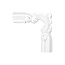 Grand Decor Corner pieces CR824A (145 x 145 mm), polyurethane, set (4 corners)
