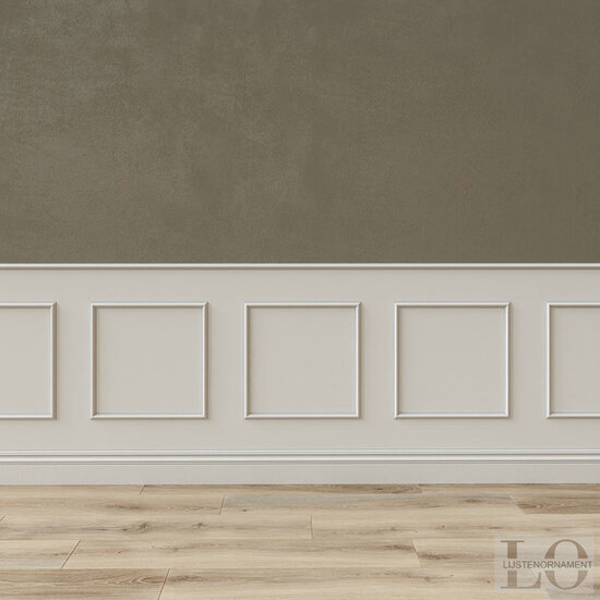 Mardom Decor Plint MD413 (25 x 12 mm), HDPS, lengte 2 m