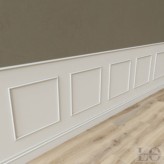 Mardom Decor Plint MD413 (25 x 12 mm), HDPS, lengte 2 m