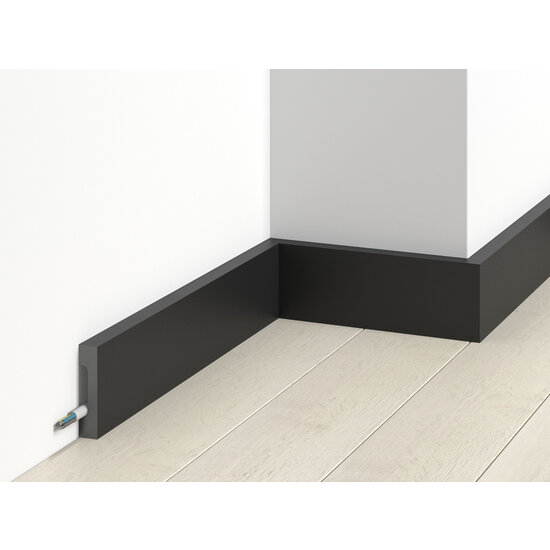 Mardom Decor Plint MD359 ZWART (70 x 16 mm), lengte 2 m