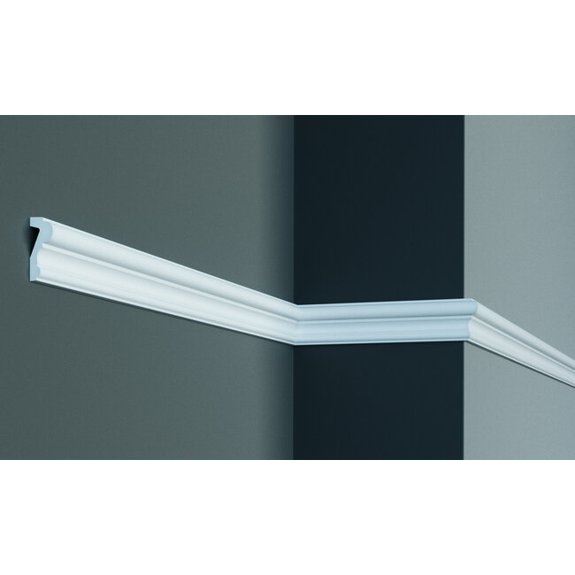 Panel moulding CR873 (49 x 20 mm), polyurethane, length 2 m