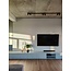Mardom Decor 3D Wall Panel L0101T LAMELLI STRETTO | 12 cm breed | lengte 2 meter | Wit
