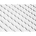 Mardom Decor 3D Wall Panel L0101T LAMELLI STRETTO | 12 cm breed | lengte 2 meter | Wit