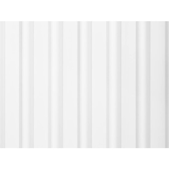 Mardom Decor Wall Panel L0301T LAMELLI LARGO | 11,5 cm breed | lengte 2 meter | Wit