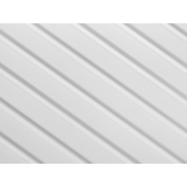Mardom Decor Wall Panel L0201T LAMELLI MEDIO | 12,1 cm breed | lengte 2 meter | Wit