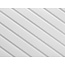 Mardom Decor Wall Panel L0201T LAMELLI MEDIO | 12,1 cm breed | lengte 2 meter | Wit