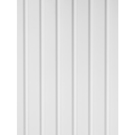 Mardom Decor Wall Panel L0201T LAMELLI MEDIO | 12,1 cm breed | lengte 2 meter | Wit