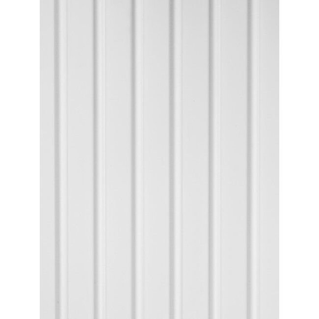 Mardom Decor Wall Panel L0201T LAMELLI MEDIO | 12,1 cm breed | lengte 2 meter | Wit