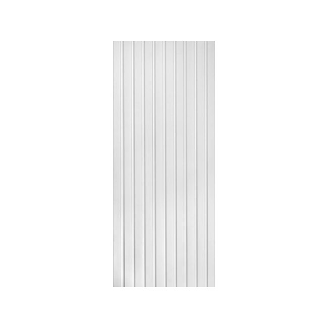 Mardom Decor Wall Panel L0201T LAMELLI MEDIO | 12,1 cm breed | lengte 2 meter | Wit