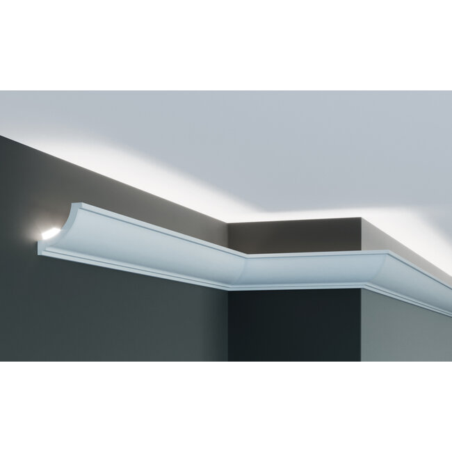 Grand Decor Ceiling moulding P920 (50 x 50 mm), polyurethane, length 2 m