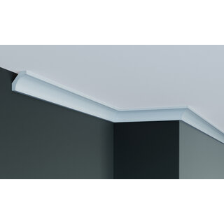 Plafondlijst P944 (61 x 69 mm), polyurethaan, lengte 2 m