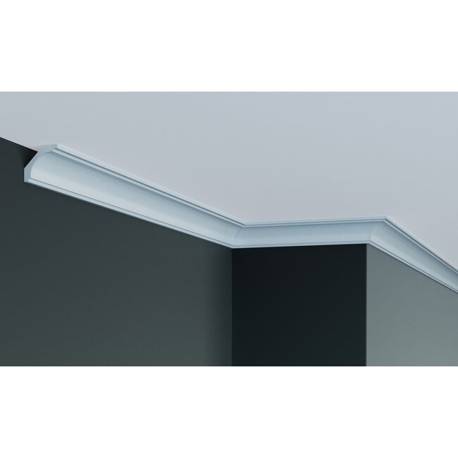 Grand Decor Plafondlijst P930 (60 x 58 mm), polyurethaan, lengte 2 m