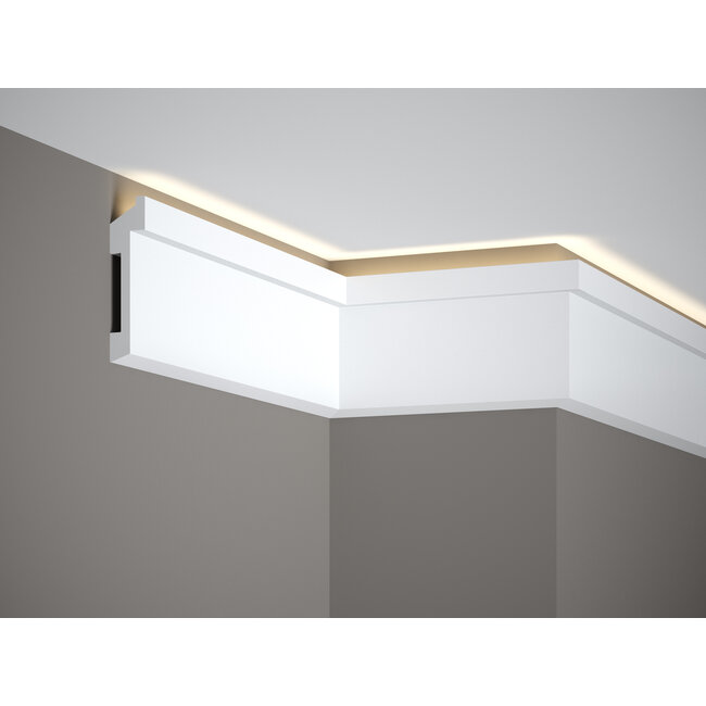Mardom Decor Skirting MD025 LED (110 x 27 mm), length 2 m