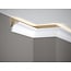 Mardom Decor Skirting board MD145 LED (60 x 60 mm), HDPS, length 2 m