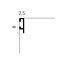 Mardom Decor Plint LED QL019 (80 x 25 mm), lengte 2 m