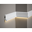 Mardom Decor Skirting MD024 LED  (80 x 27 mm), length 2 m
