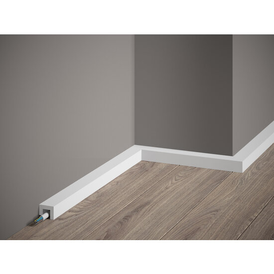 Mardom Decor Skirting QL021 (20 x 25 mm), length 2 m