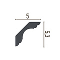 Grand Decor Kroonlijst P810 (53 x 50 mm), polyurethaan, lengte 2 m
