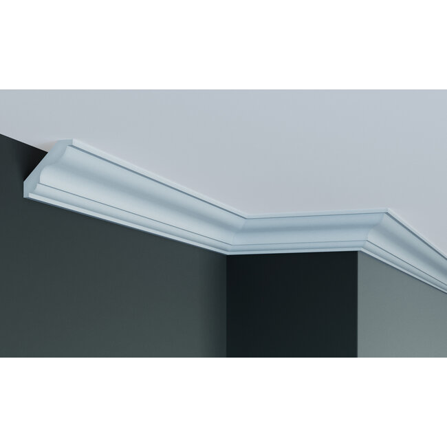Grand Decor Cornice P805 (57 x 53 mm), polyurethane, length 2 m